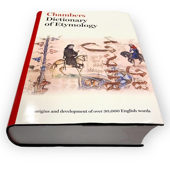 Chambers Dictionary of Etymology, H.W. Wilson Company (2008 Hardcover) VG Good - Picture 2 of 9